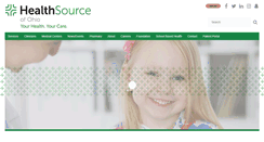 Desktop Screenshot of healthsourceofohio.org